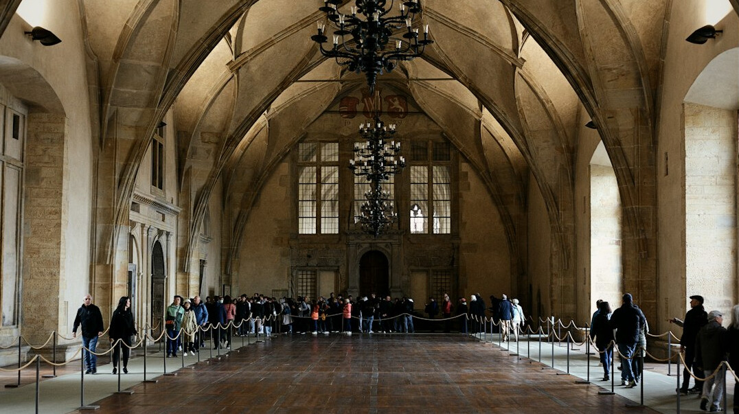 castle interior hall