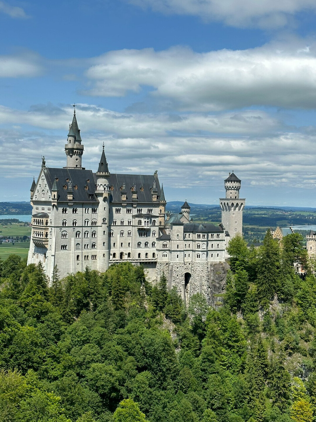 german castle landscape